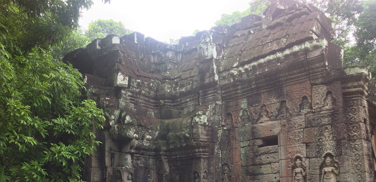 川手鷹彦が長年カンボジアに通い見つけた遺跡